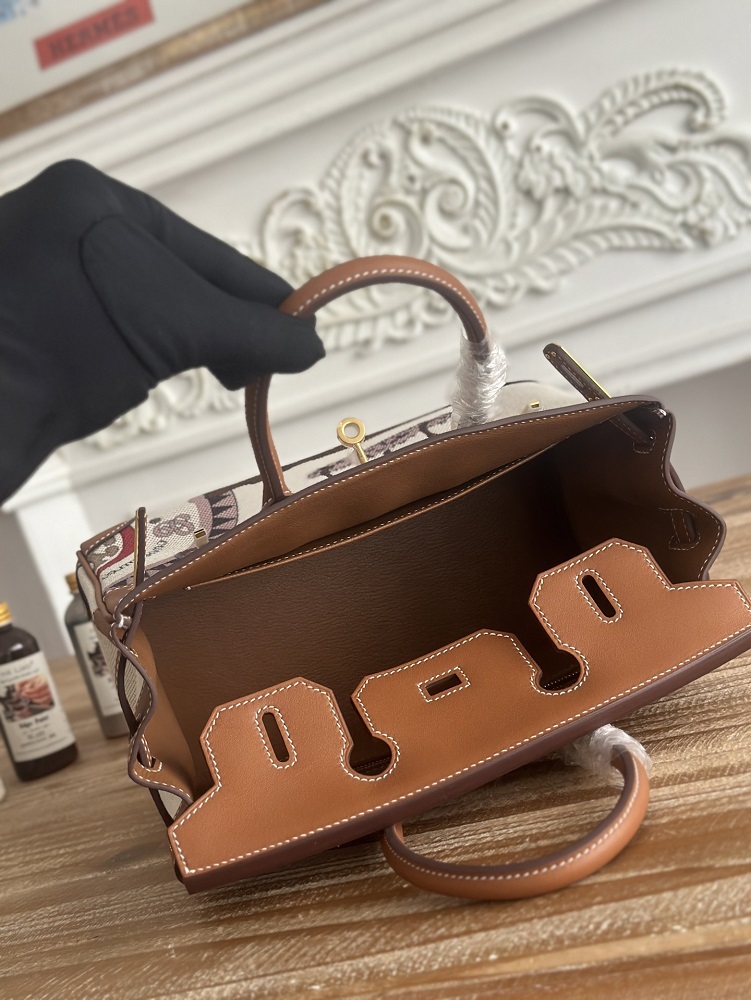 The limited/special edition Hermès Birkin bag, specifically the **"Horse Totem" canvas and calfskin Birkin**, is a highly distinctive version from Hermès.