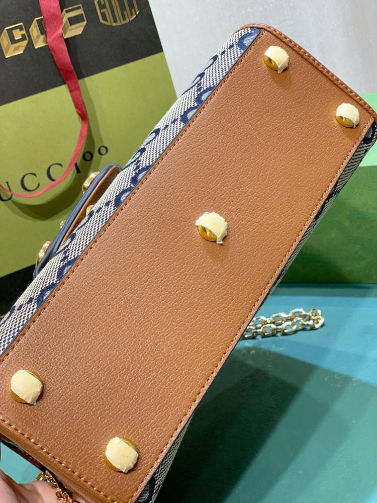 The Gucci Horsebit 1955 handbag is a popular style from the 1955 collection.