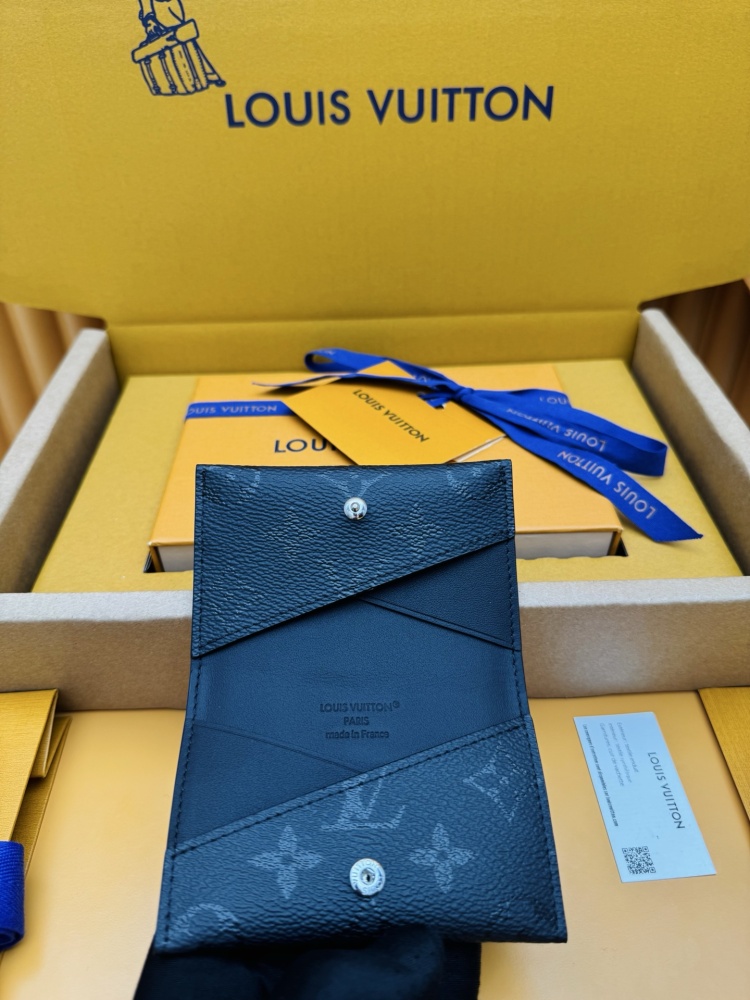 Louis Vuitton Monogram Eclipse Series Card Holder (Pocket Organizer)