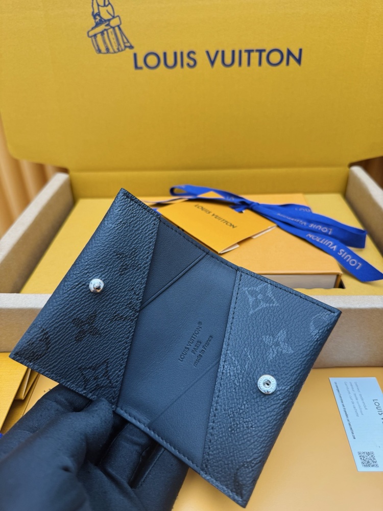 Louis Vuitton Monogram Eclipse Series Card Holder (Pocket Organizer)