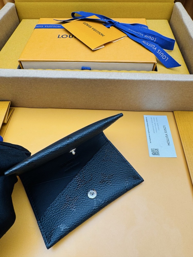 Louis Vuitton Monogram Eclipse Series Card Holder (Pocket Organizer)