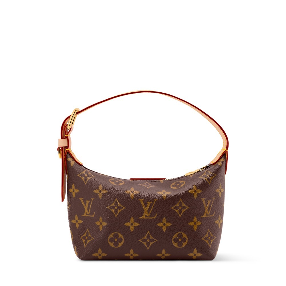 The Louis Vuitton Mini Moon shoulder bag is a highly popular, retro-style "moon bag" that has been a major trend in recent years.
