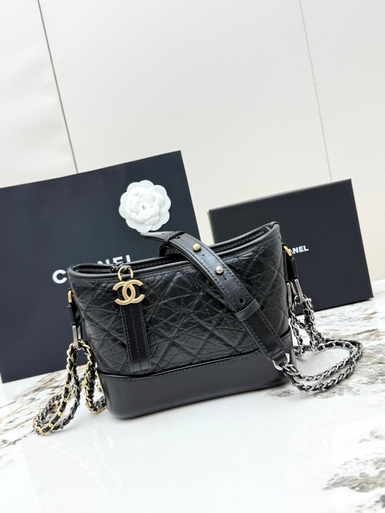 The Chanel Small Hobo Bag (Gabrielle line) is one of the brand's iconic and highly sought-after models.