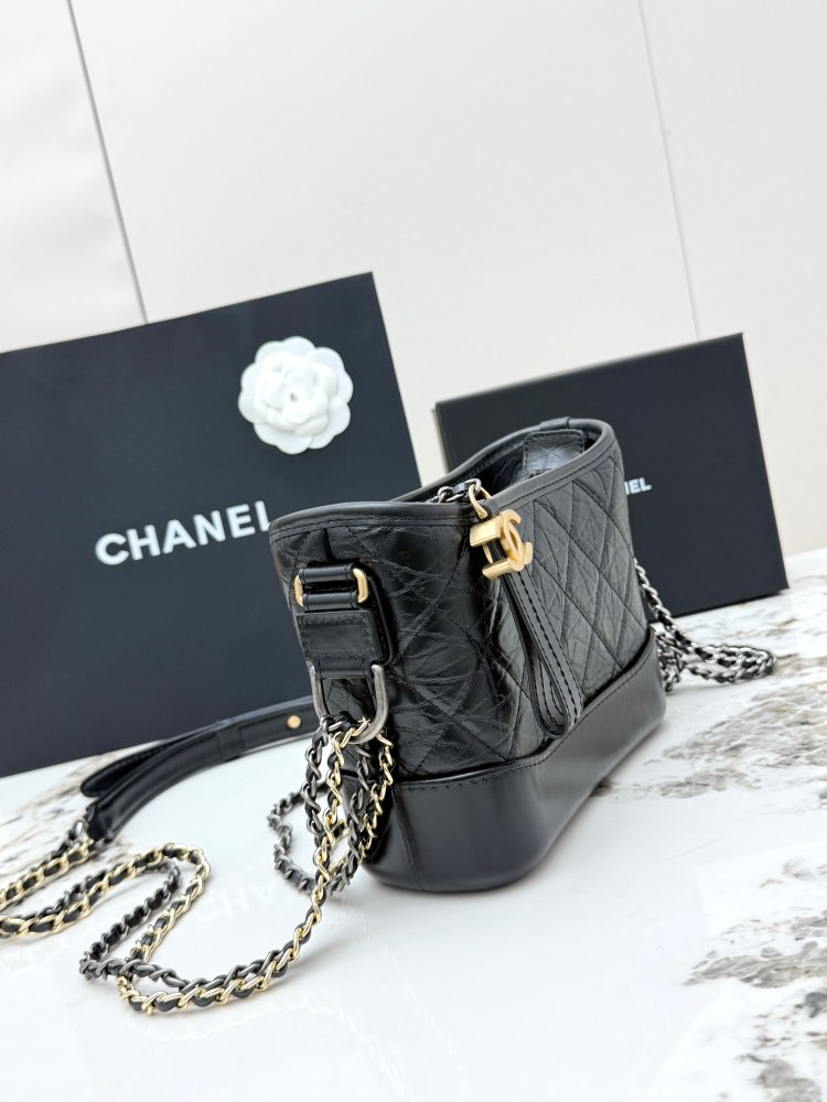 The Chanel Small Hobo Bag (Gabrielle line) is one of the brand's iconic and highly sought-after models.
