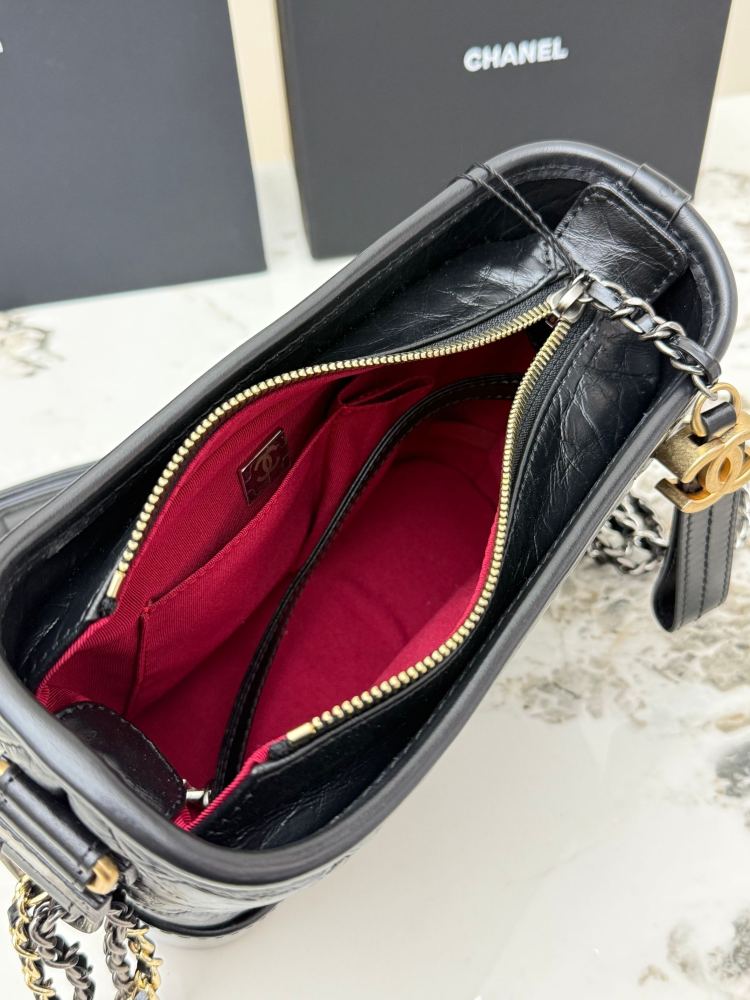 The Chanel Small Hobo Bag (Gabrielle line) is one of the brand's iconic and highly sought-after models.