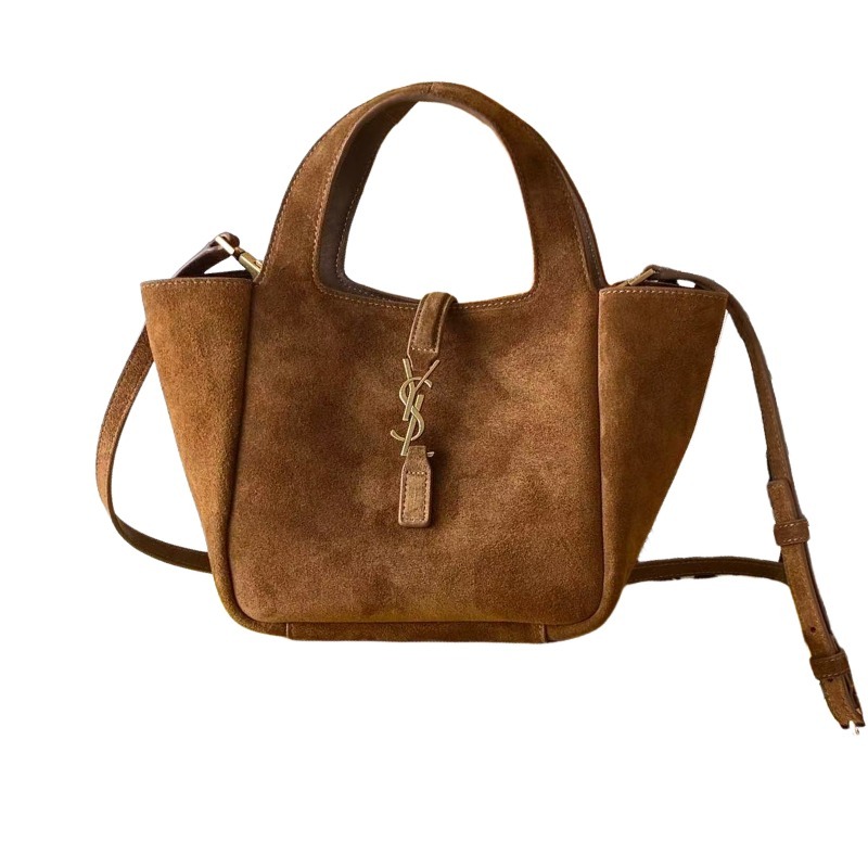 and the iconic gold-tone YSL logo, showcasing a sleek and sophisticated style suitable for both daily and formal occasions.