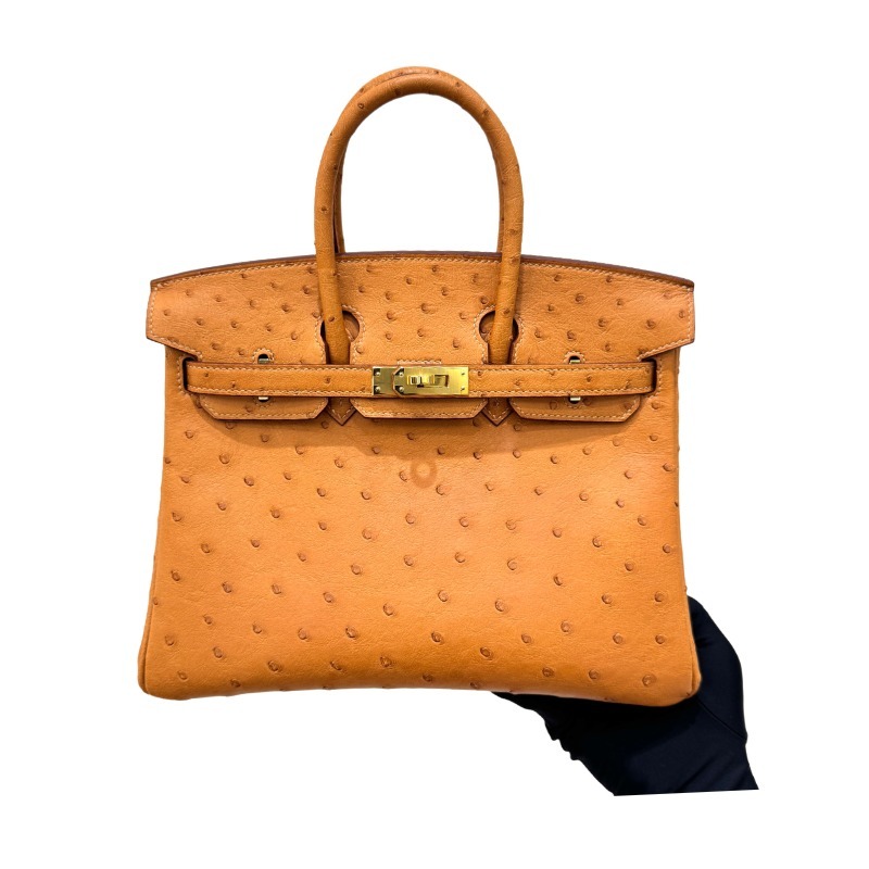 The Hermès Birkin 30 in Ostrich leather—featuring the classic Gold hue (also known as "Naturel" or "Honey") paired with gold hardware—stands as one of the most iconic and enduring "evergreen" models among Hermès' exotic skins.