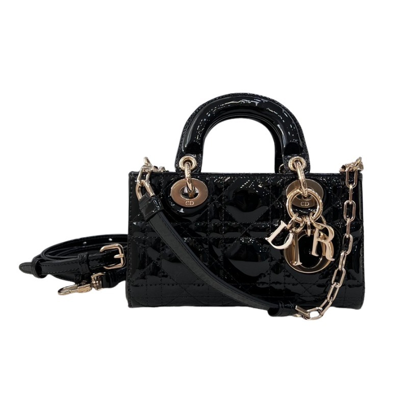 The Dior Lady D-Joy mini version (horizontal Lady Dior) is also affectionately known as the "horizontal Lady Dior bag".