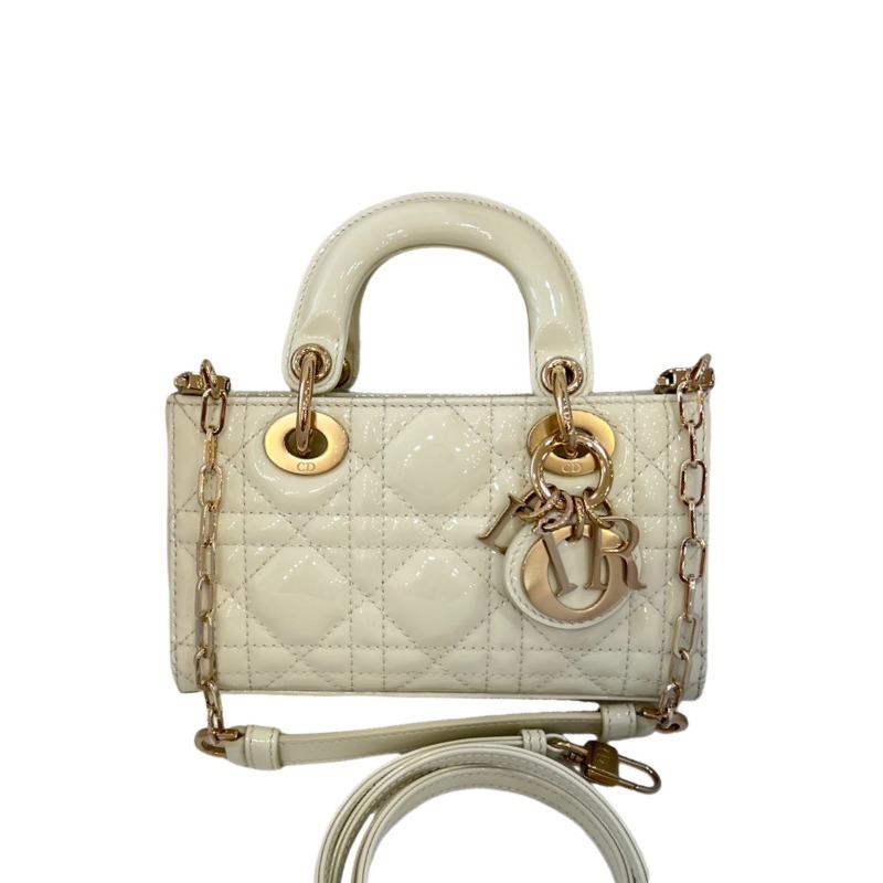 The Dior Lady D-Joy mini version (horizontal Lady Dior) is also affectionately known as the "horizontal Lady Dior bag".