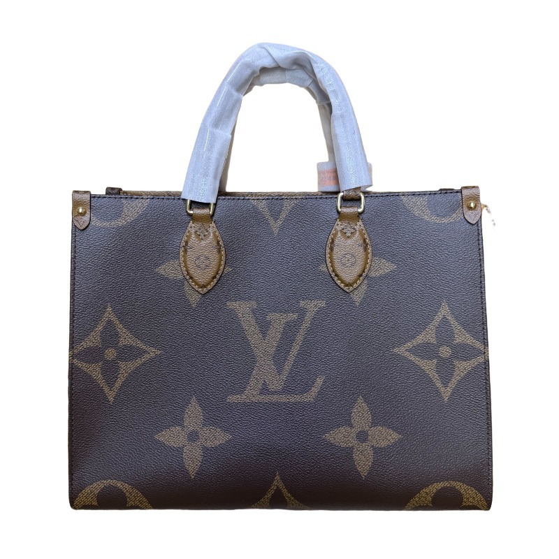 The Louis Vuitton OnTheGo PM small tote bag, crafted from the classic Monogram Giant canvas.