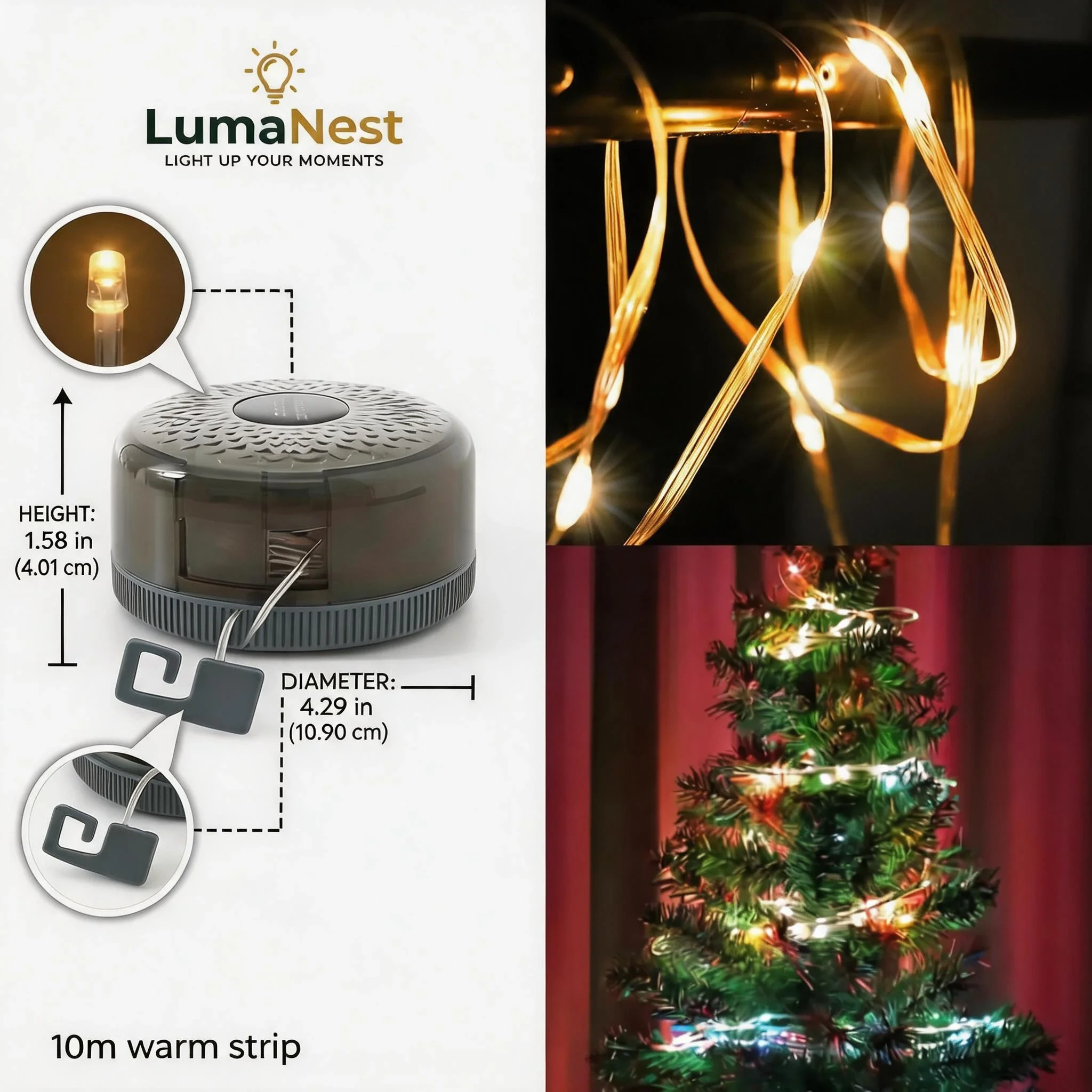 Firefly Solar Garden Lights – Swaying Waterproof Outdoor Lights for Backyard, Patio & Pathway