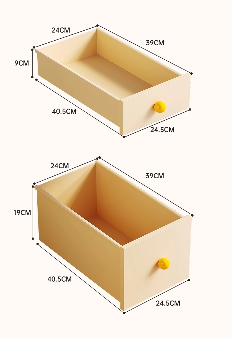 Modern Metal Dresser with 6 Drawers Tall Storage Cabinet for Bedroom Living Room Kids Dressers Chest Drawers Customizable Color