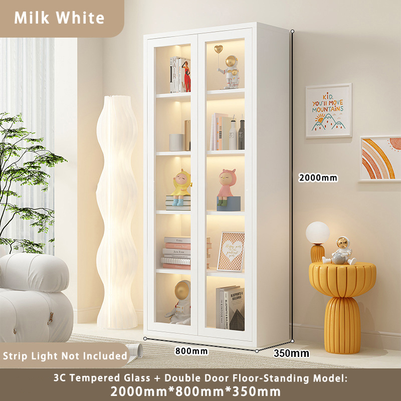 6-Tier Bookcase and Bookshelf, Freestanding Display Storage Shelves Tall Bookshelf Bookcase for Bedroom, Living Room and Office