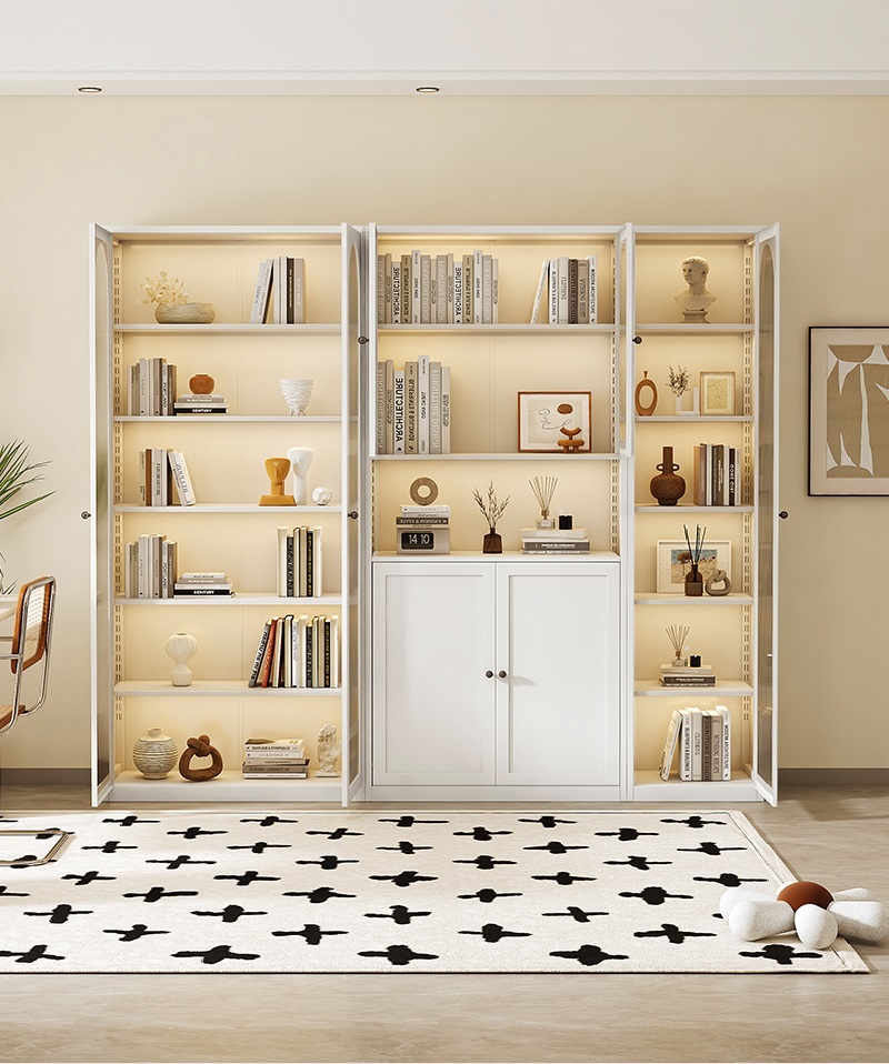 6-Tier Bookcase and Bookshelf, Freestanding Display Storage Shelves Tall Bookshelf Bookcase for Bedroom, Living Room and Office