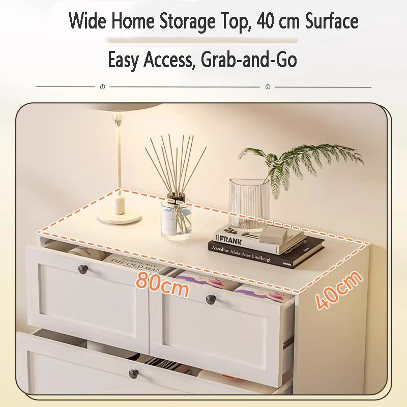5-Drawer Modern Metal Dresser Adjustable Multi-Purpose Storage for Bedroom Living Room & Hallway