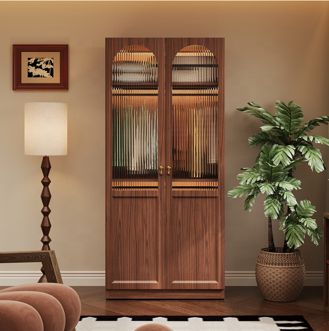 Bedroom Freestanding Steel Armoire Multipurpose Wardrobe Closet Storage Cabinet Shelves Hanging Rail