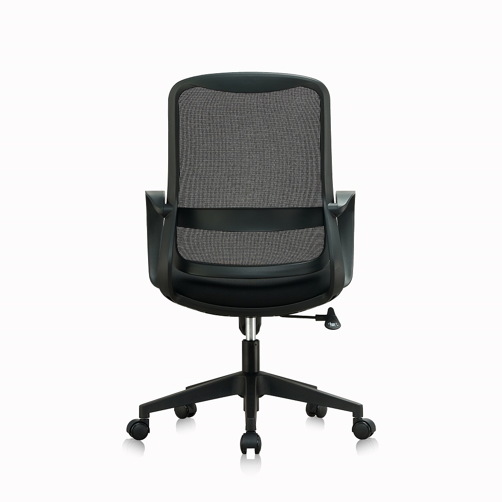 Modern Ergonomic Mesh Office Chair with Lumbar Support Adjustable Armrest and Swivel Mid Back for Home or Office Use