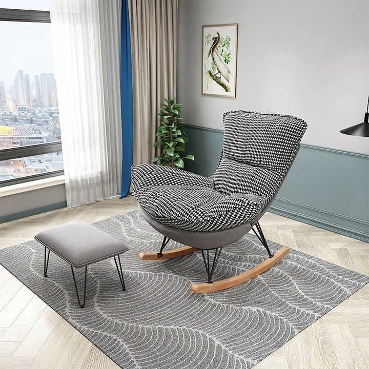 Swinging Lounge Chair Indoor Bedroom Sofa Chair Home Balcony Leisure Internet Famous Lazy Sofa