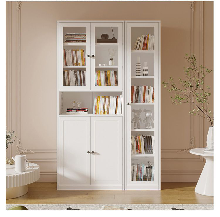 Modern 6-Tier Bookshelf Multifunctional Freestanding Bookcase for Home Office & Living Room Decorative Storage Shelving