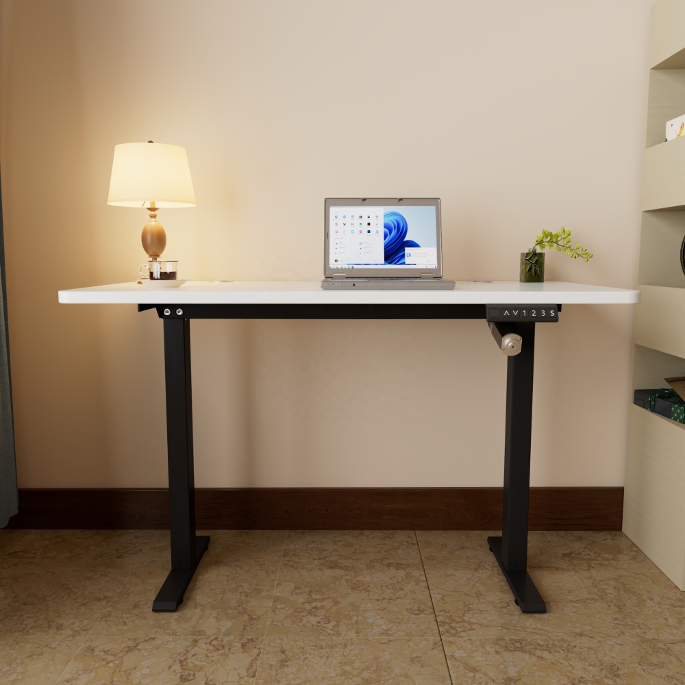 Electric Dual Motor Modern Height Adjustable Standing Desk Eco-Friendly Automatic Computer Desk for Home Office