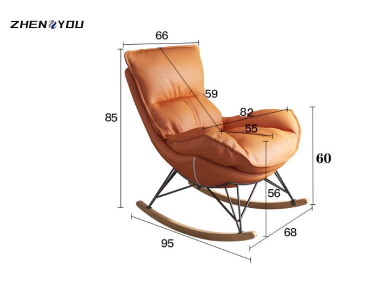 Swinging Lounge Chair Indoor Bedroom Sofa Chair Home Balcony Leisure Internet Famous Lazy Sofa