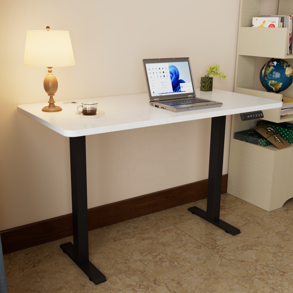 Electric Dual Motor Modern Height Adjustable Standing Desk Eco-Friendly Automatic Computer Desk for Home Office