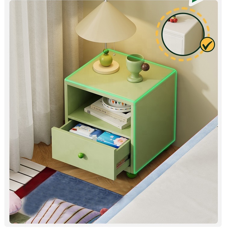Nightstand,Small 1 Drawer Dresser End Table Bedside Furniture,Bedside Table with Drawers for Bedroom,Closet,Entryway,Dorm