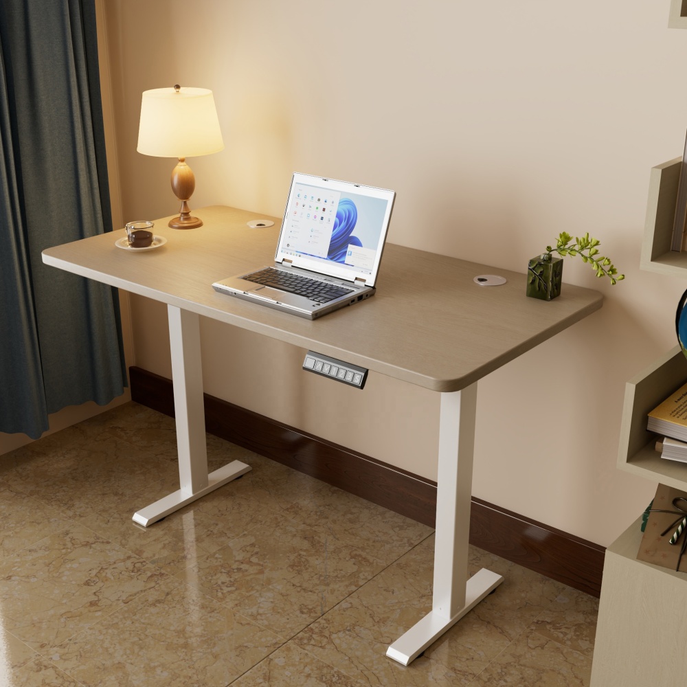 Electric Dual Motor Modern Height Adjustable Standing Desk Eco-Friendly Automatic Computer Desk for Home Office