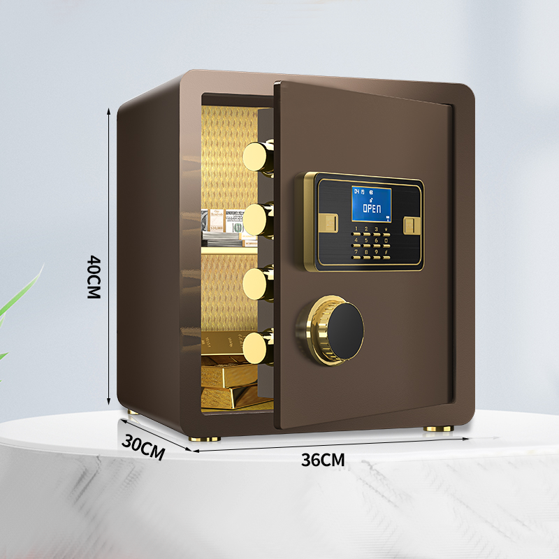 Large Home Fireproof Safe Digital Security Steel Box for Home Documents Money and Valuables Waterproof and Fireproof