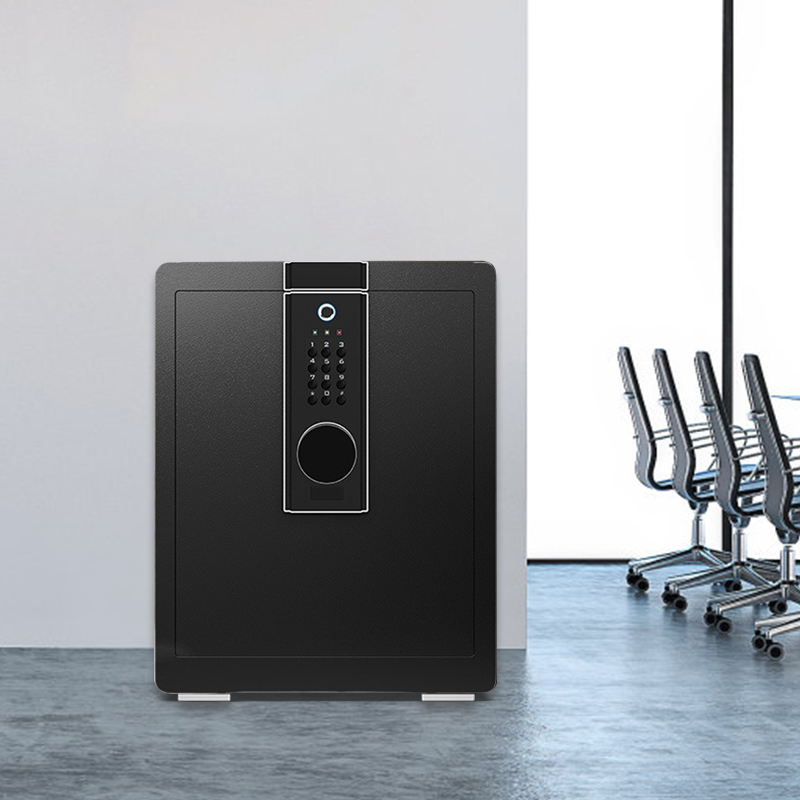 Home Safe Box,Security Safe Box for Money Cash Valuables,Digital Electronic Keypad, Dual Alarm System, Removable Shelf