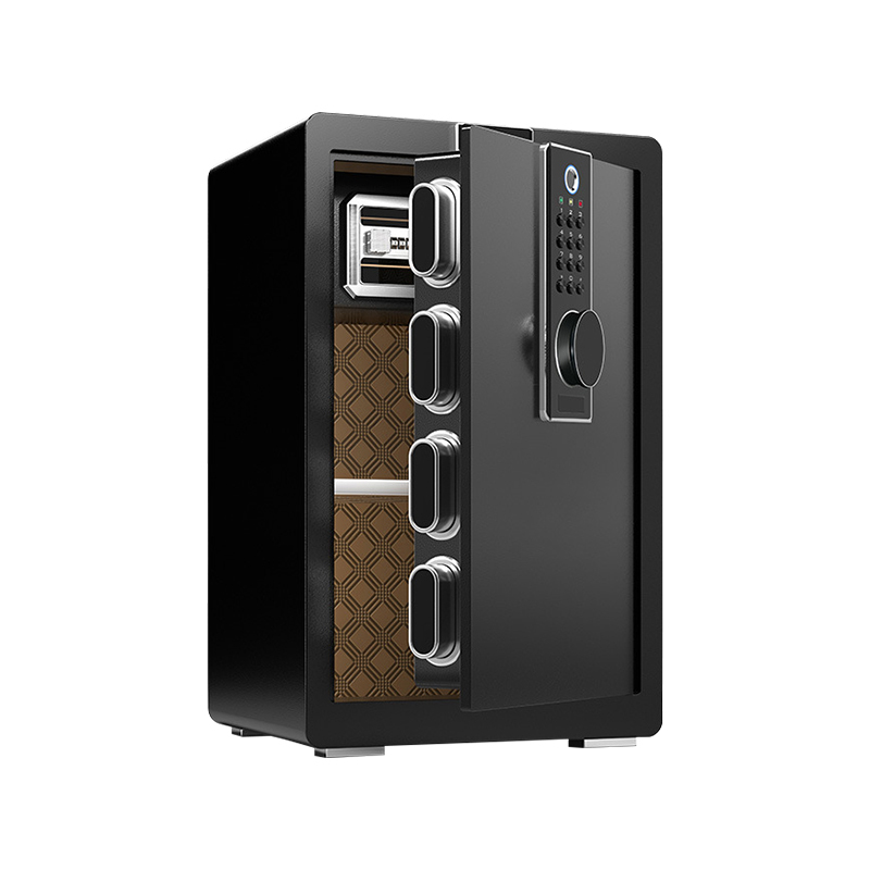 Home Safe Box,Security Safe Box for Money Cash Valuables,Digital Electronic Keypad, Dual Alarm System, Removable Shelf