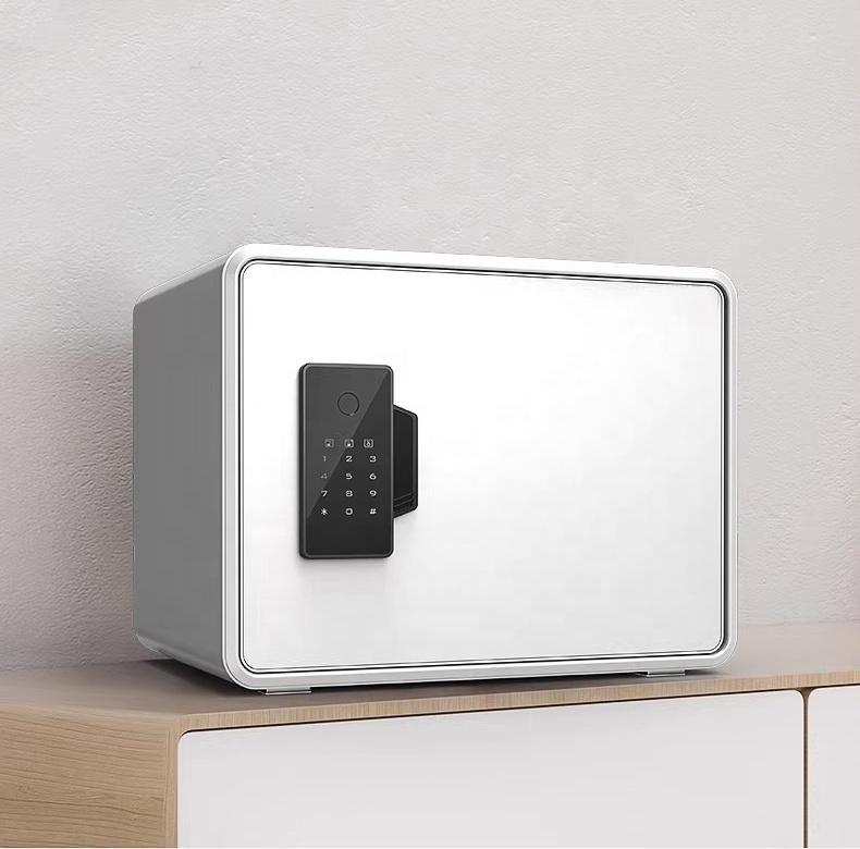 Digital Solid Steel Home Safe Box WiFi Key Small Personal Security Jewelry Anti-Theft Money Box for Dorm Use Fireproof