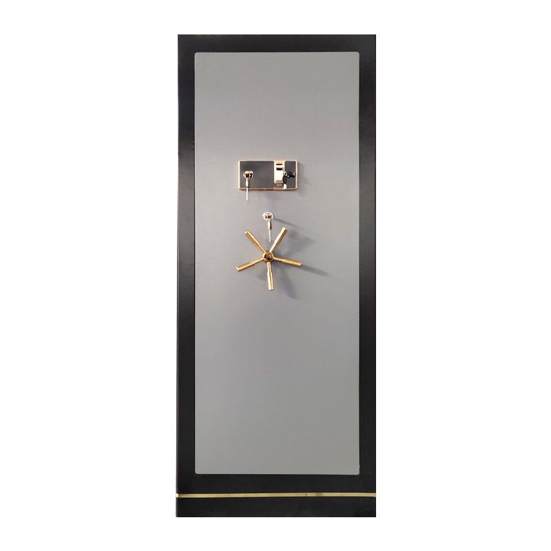 Luxury Smart Metal Safe Deposit Box Fingerprint Lock Modern Electronic Security for Home Hotel for Bedroom Living Room Wholesale