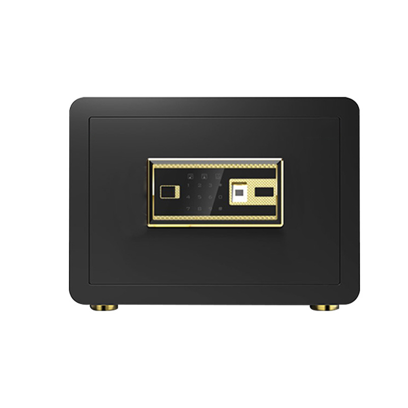 Luxury Thickened Steel Fingerprint Lock Vault Modern Home Hotel Safe Deposit Box with Stylish Storage for Living Room