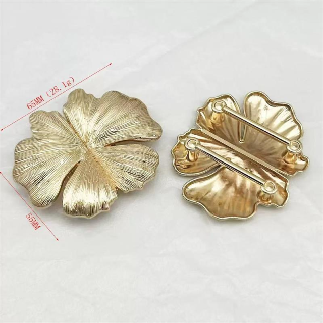 Lead Free Gold Flower Metal Buckle | Factory Wholesale Hardware,huiyuantrimming,Lead Free Gold Flower Metal Buckle