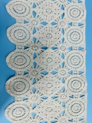 Off‑White Floral Crochet Motif Lace Trim | Source Factory Wholesale,huiyuantrimming,Off‑White Floral Crochet Motif Lace Trim | Source Factory Wholesale
