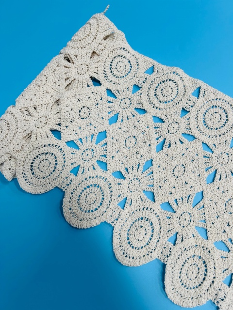 Off‑White Floral Crochet Motif Lace Trim | Source Factory Wholesale,huiyuantrimming,Off‑White Floral Crochet Motif Lace Trim | Source Factory Wholesale