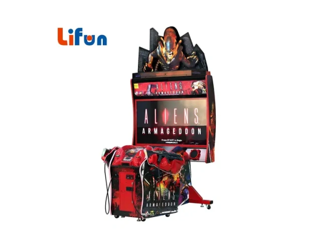 Juego de arcade de disparos Alien Armageddon de 55", MI TIENDA, Juego de arcade de disparos Alien Armageddon de 55"