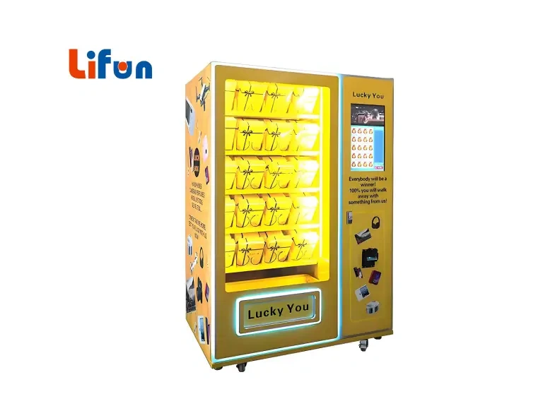 Máquina expendedora automática de cajas de la suerte - Máquina de premios personalizable para salones recreativos y tiendas minoristas, MI TIENDA, Máquina expendedora automática de cajas de la suerte - Máquina de premios personalizable para salones recreativos y tiendas minoristas