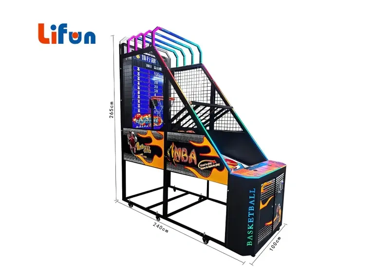 Máquina recreativa de baloncesto LCD con luces LED RGB y pantalla de clasificación, MI TIENDA, Máquina recreativa de baloncesto LCD con luces LED RGB y pantalla de clasificación