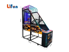 Máquina recreativa de baloncesto LCD con luces LED RGB y pantalla de clasificación, MI TIENDA, Máquina recreativa de baloncesto LCD con luces LED RGB y pantalla de clasificación