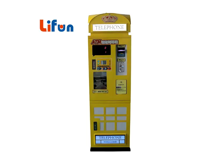 Lifun Vintage Telephone Booth Token Dispenser (Crown Token Dispenser),MY SHOP,Lifun Vintage Telephone Booth Token Dispenser (Crown Token Dispenser)