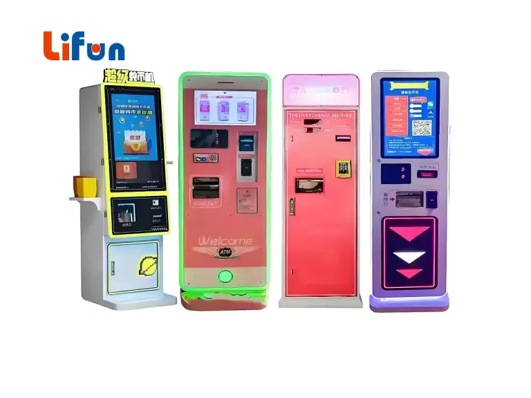Self-Service Token Dispenser with Advertising Display – LiFun,MY SHOP,Self-Service Token Dispenser with Advertising Display – LiFun