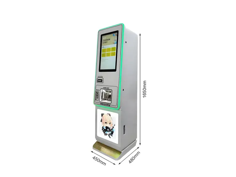 Self-Service Token Dispenser with Advertising Display – LiFun,MY SHOP,Self-Service Token Dispenser with Advertising Display – LiFun