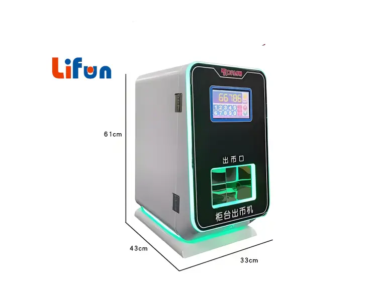 Lifun Tabletop Coin Changer | 7″ Touch Screen Countertop Coin Dispenser,MY SHOP,Lifun Tabletop Coin Changer | 7″ Touch Screen Countertop Coin Dispenser