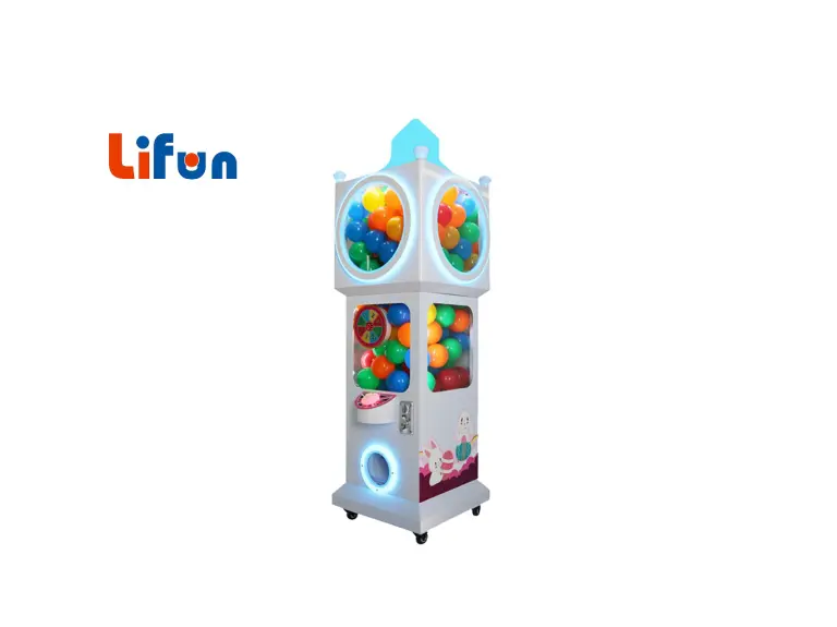 Commercial Gashapon Capsule Vending Machine – 50x50x176cm Metal & Plastic Structure, Electric Coin Operated,MY SHOP,Commercial Gashapon Capsule Vending Machine – 50x50x176cm Metal & Plastic Structure, Electric Coin Operated