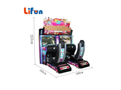32” 2 Players Outrun Racing Arcade Machine for Amusement Parks,MY SHOP,32” 2 Players Outrun Racing Arcade Machine for Amusement Parks