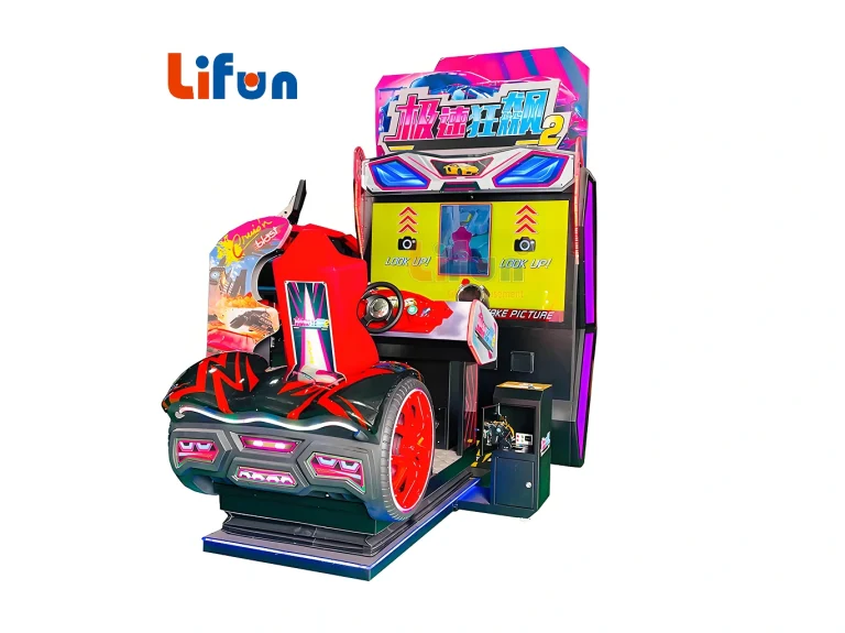 55” Dynamic Cruisin’ Blast Racing Arcade Machine – Full Motion Seat, 4K Graphics,MY SHOP,55” Dynamic Cruisin’ Blast Racing Arcade Machine – Full Motion Seat, 4K Graphics