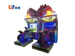 Máquina recreativa de carreras de motocicletas dinámicas Super Bike 2 de 42", MI TIENDA, Máquina recreativa de carreras de motocicletas dinámicas Super Bike 2 de 42"