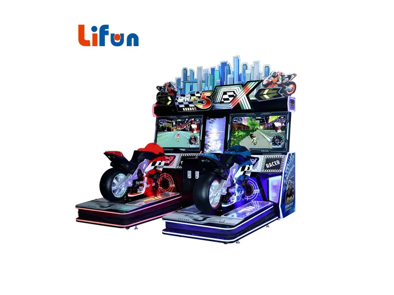 42” Dynamic Moto 5DX Motorcycle Racing Arcade Machine | Dual Players,MY SHOP,42” Dynamic Moto 5DX Motorcycle Racing Arcade Machine | Dual Players